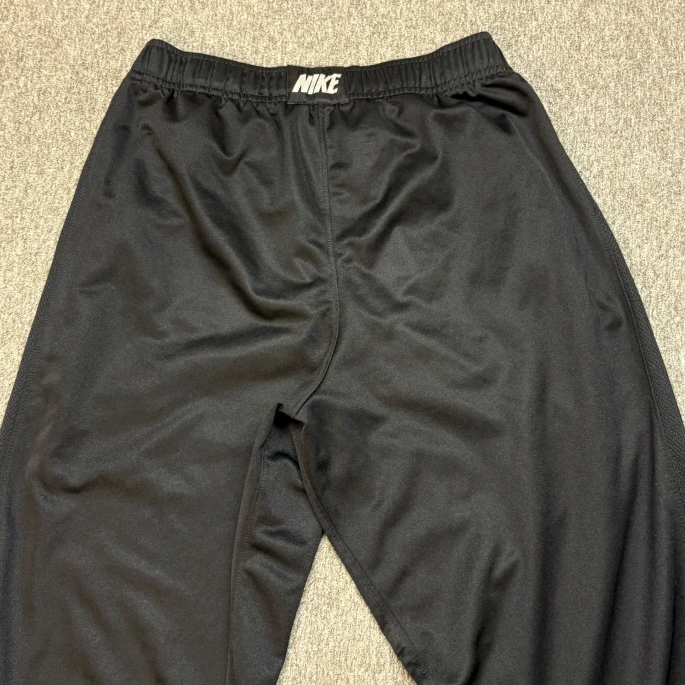 Nike Epic Mens Track Pants Black‎ Grey Stripe Athletic Training Pants Small